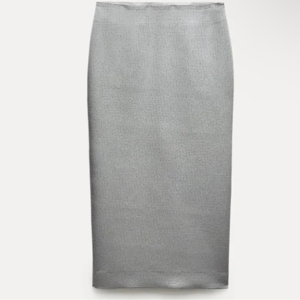 Zara Shiny Pencil Skirt ZW Collection - Picture 7 of 10